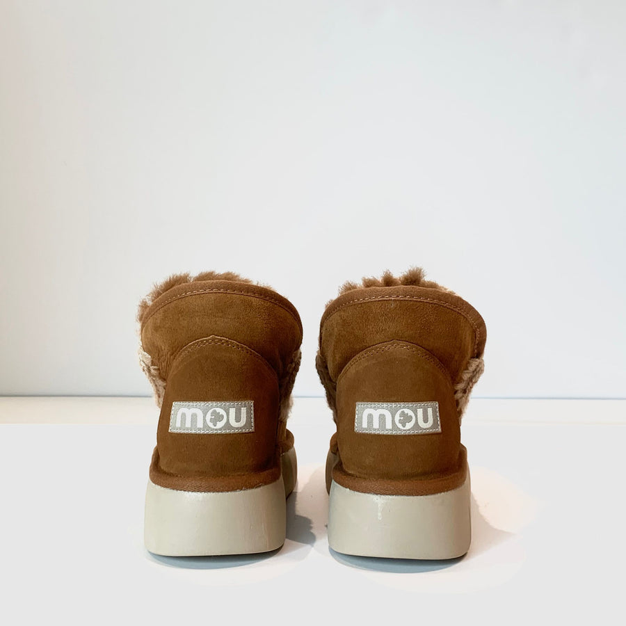 W4-ESKIMO Bounce Sneaker Cognac