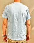 Pocket T-Shirt Jersey Azzurro Man