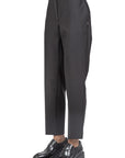 W3-DP9386 Pantalone Dritto Nero