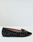 W4-51623 ELLA Ballerina Tweed Black-White