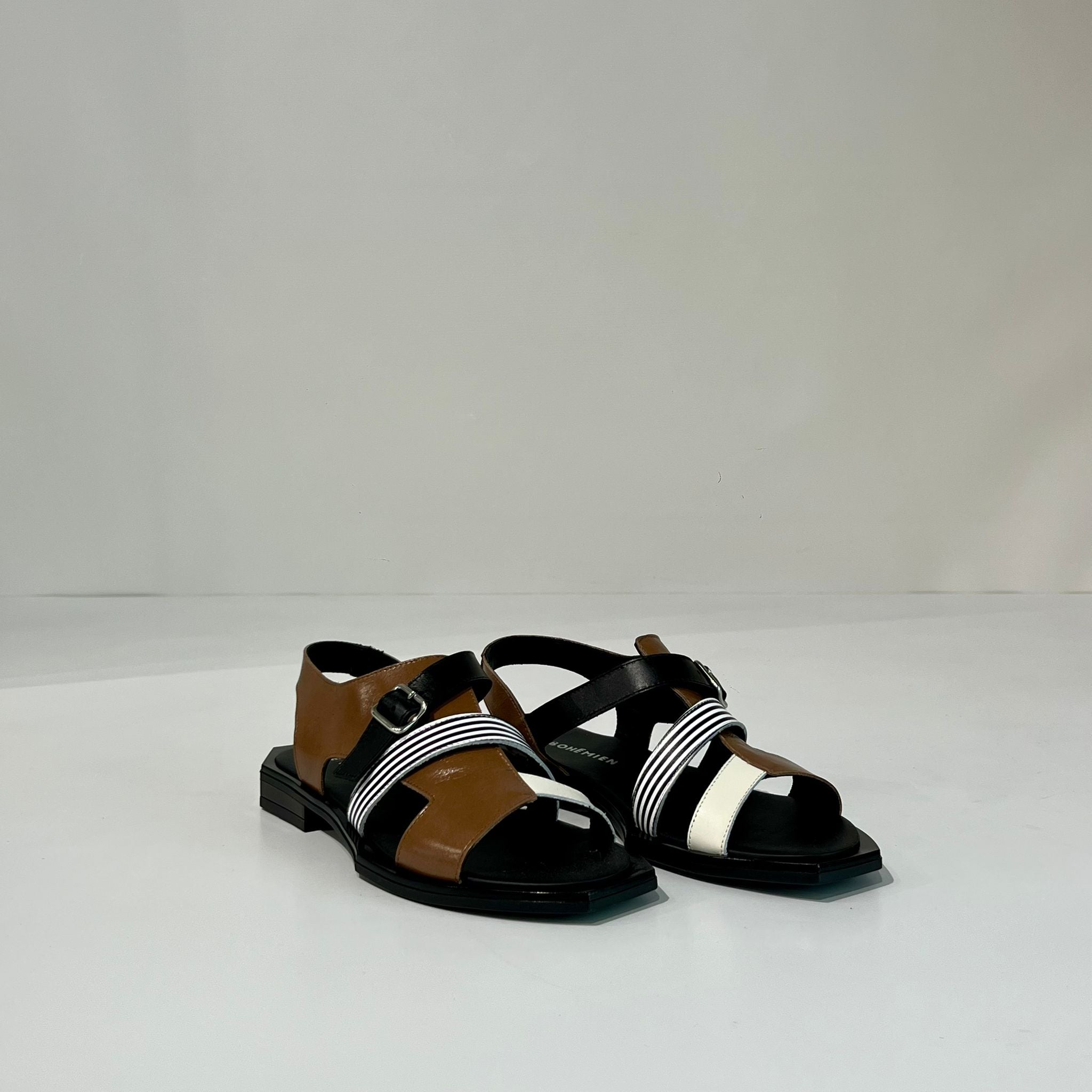 S5-SC35-2A Sandalo Nocciola Latte Nero
