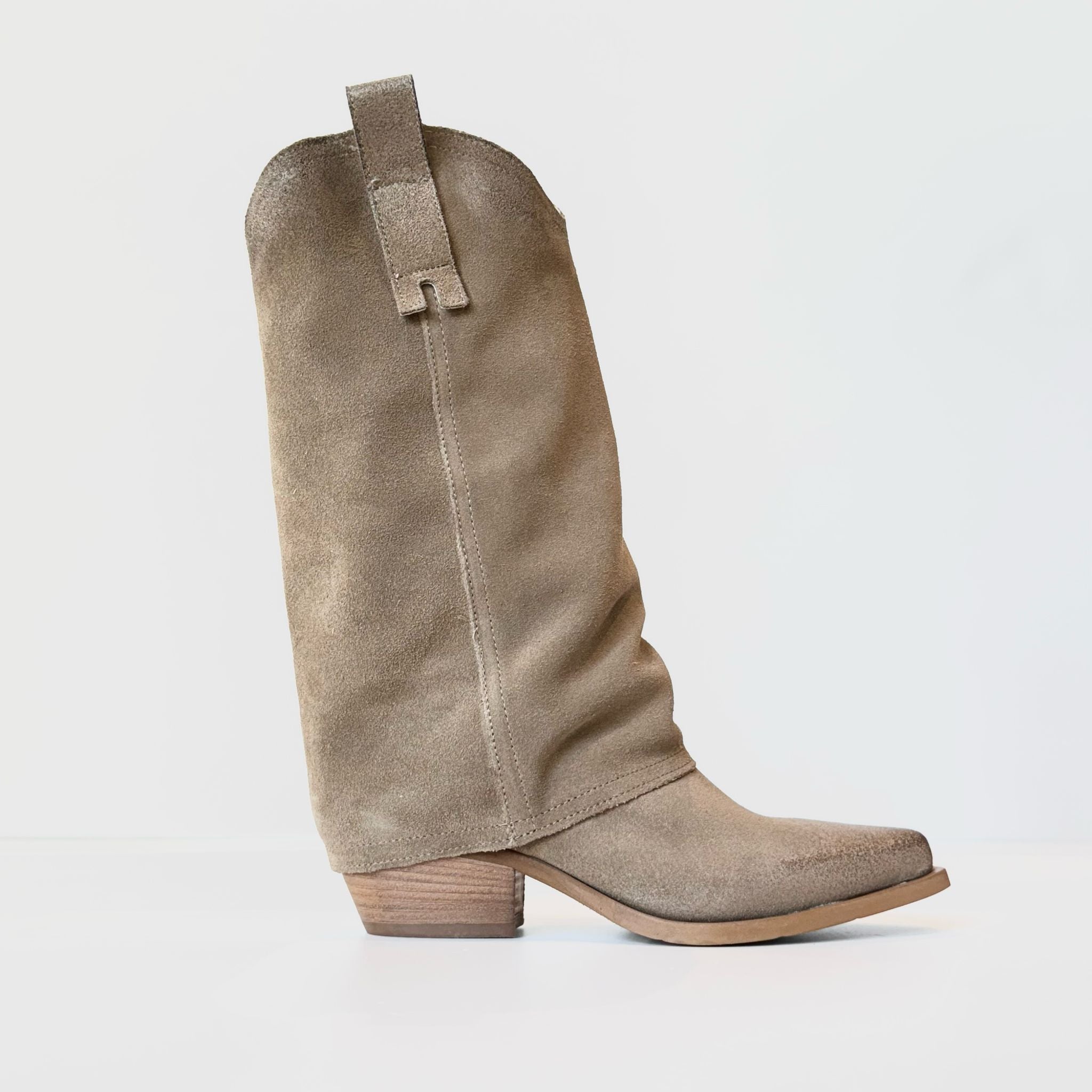 DX567 Texano Ghetta Camoscio Tortora