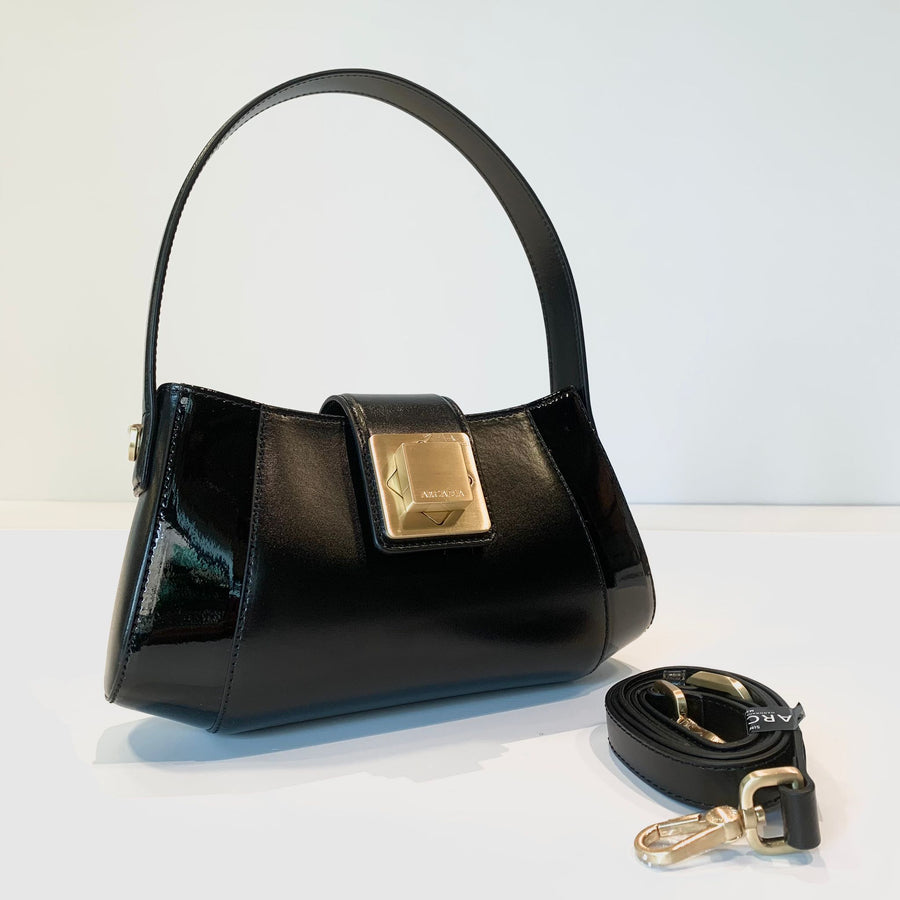 W4-5029 BERNADETTE Bauletto Mini Nero