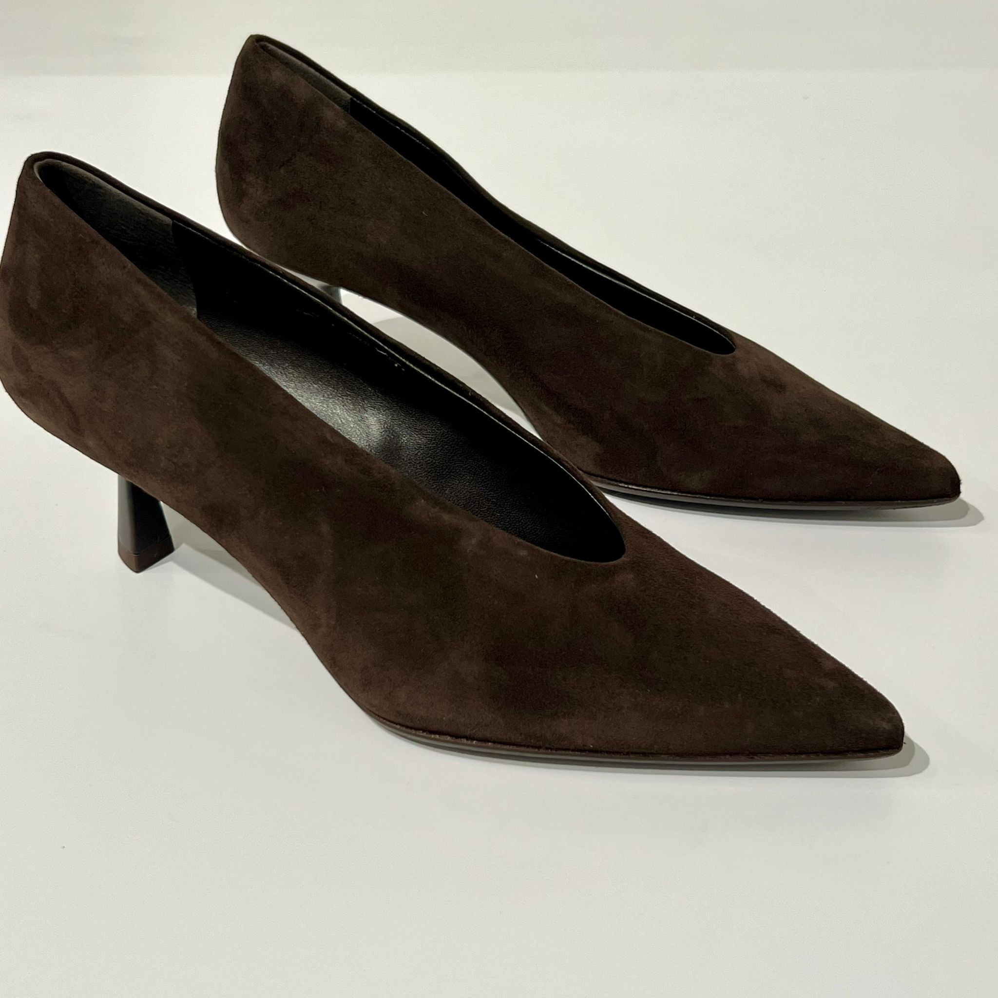 W5-2740 Decolletè Camoscio Moro