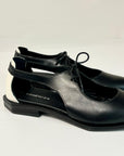 S6-P24-1 Scarpa Aperta Nero Latte