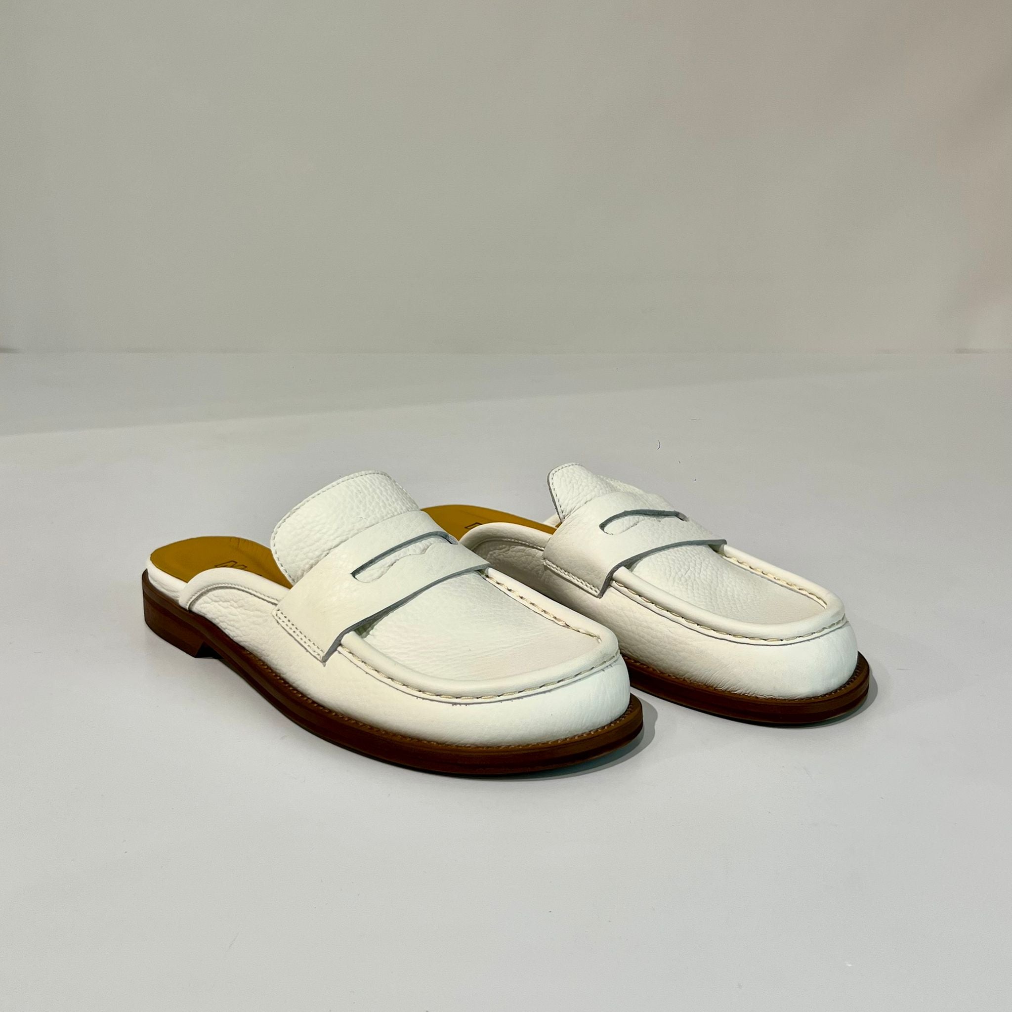 S6-9713 Sabot Mocassino Mousse Latte