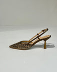 S6-3047 Slingback Borchiette Bronzo