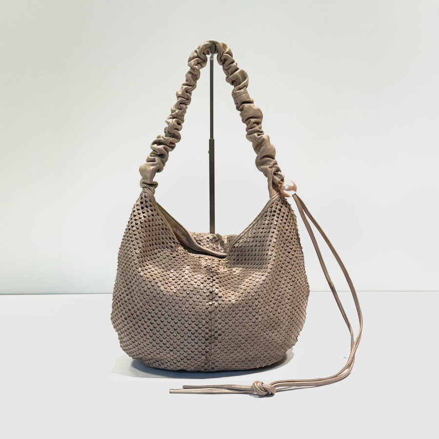 S5-8501 Borsa Laserata Tracolla Sesamo 057