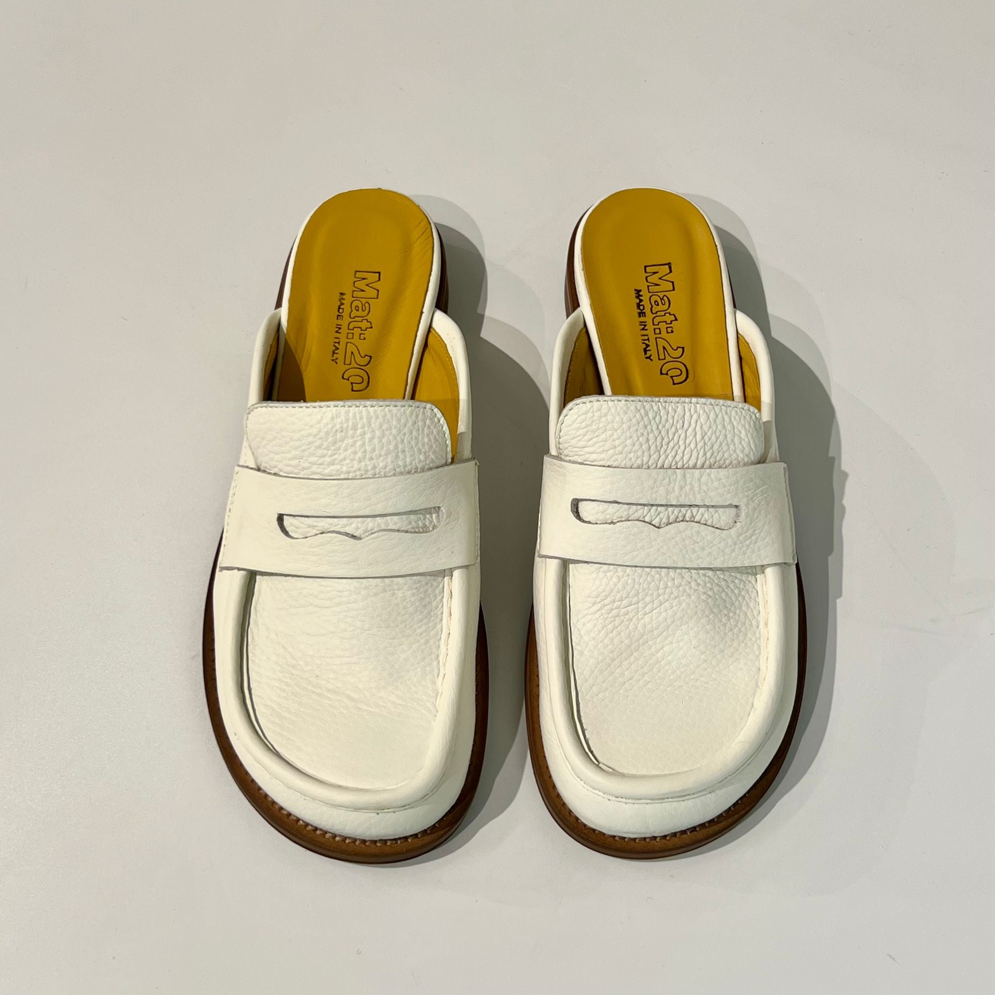 S6-9713 Sabot Mocassino Mousse Latte