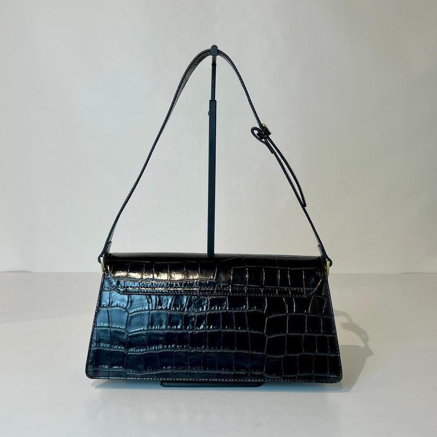 W5-1902 FLAVIA Borsa Cocco Nero