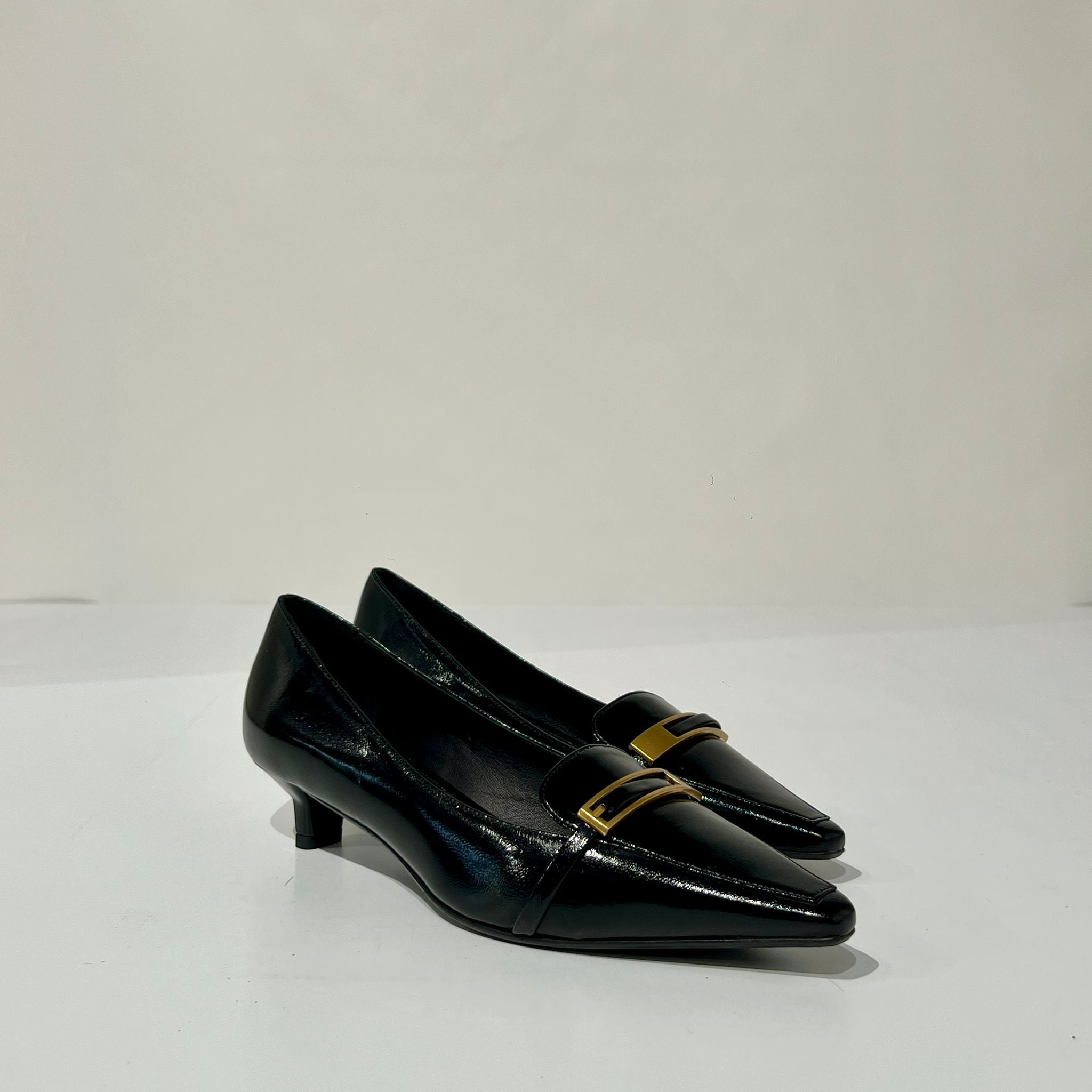 W5-2750 Mocassino Pelle Lucida Nero