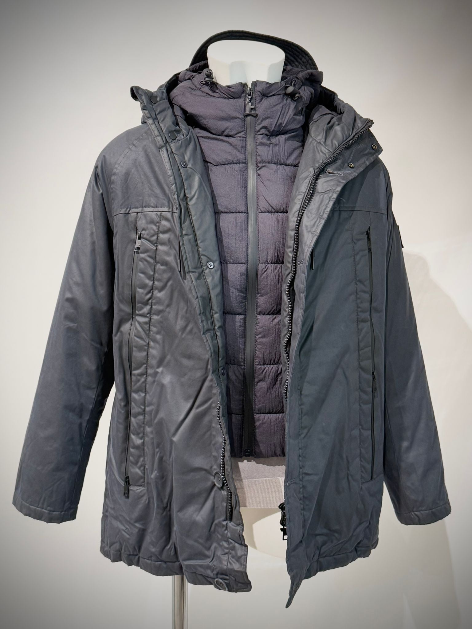 UW4-PAPERJK Giaccone Cerato Dark Blu Man