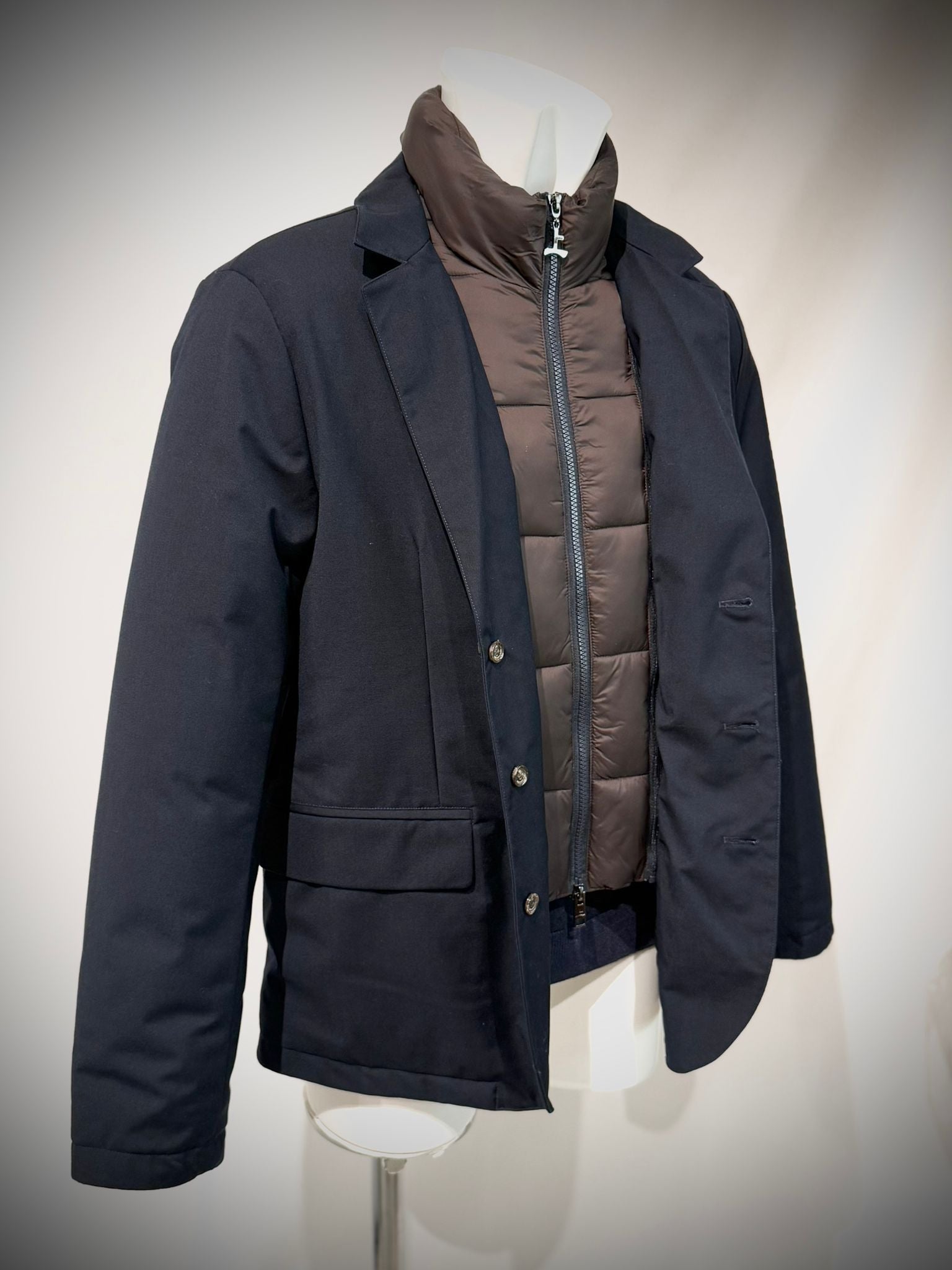 UW4-BLAZERTECHWO Blazer Dark Blue Man