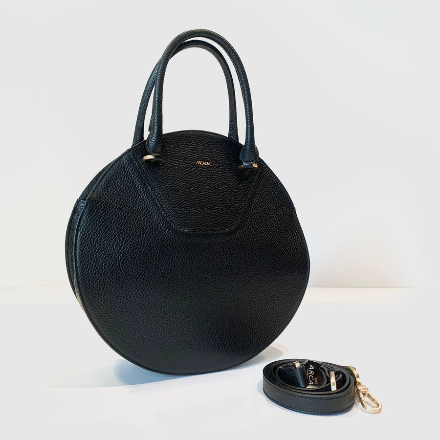 W4-6323 BRIGIDA Borsa Arrotondata Nero