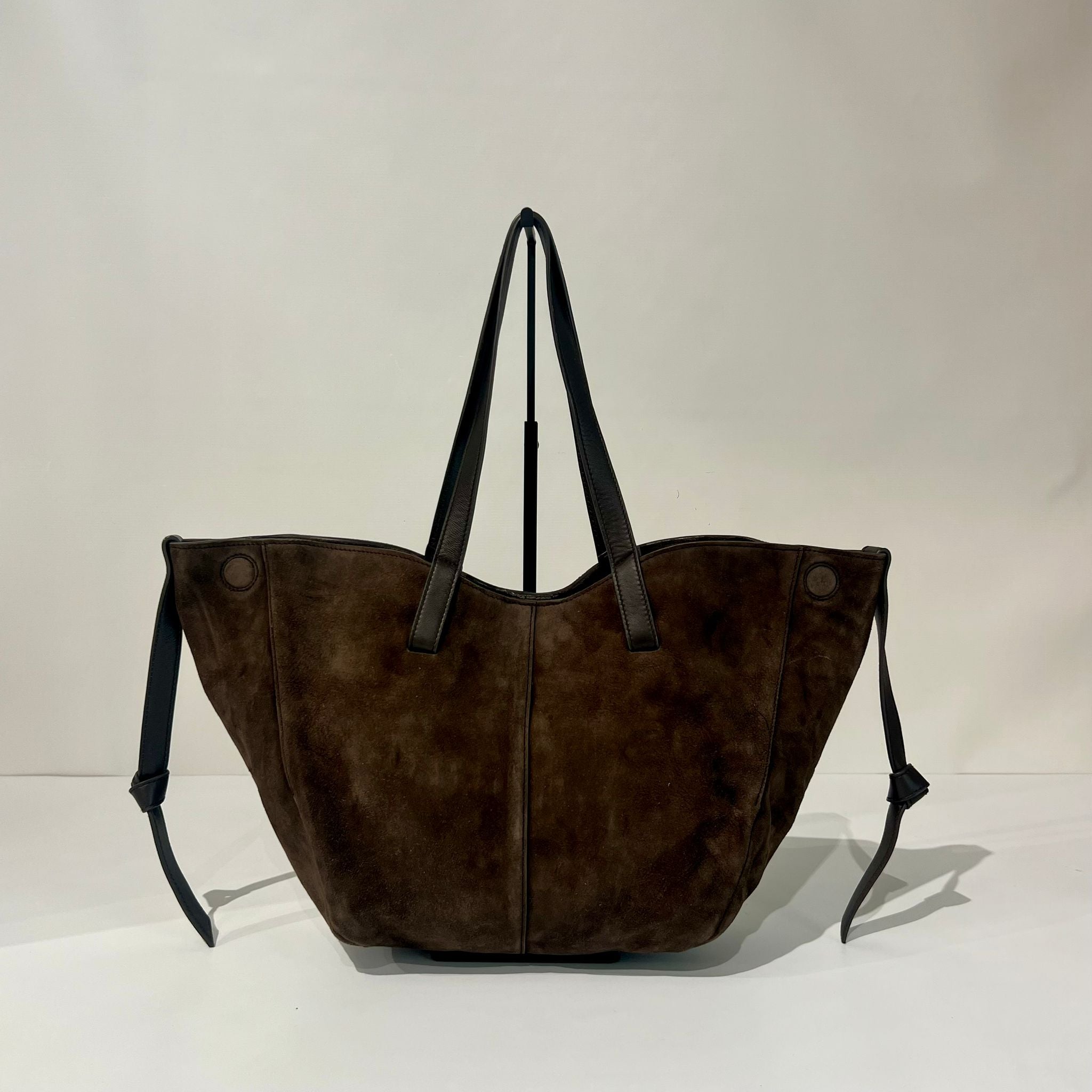 S6-1202 Borsa Shopper  Suede Brown 220