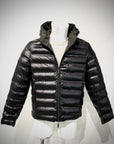 W5-0004 Giubbotto Reversibile Cappuccio Militare/Nero Man