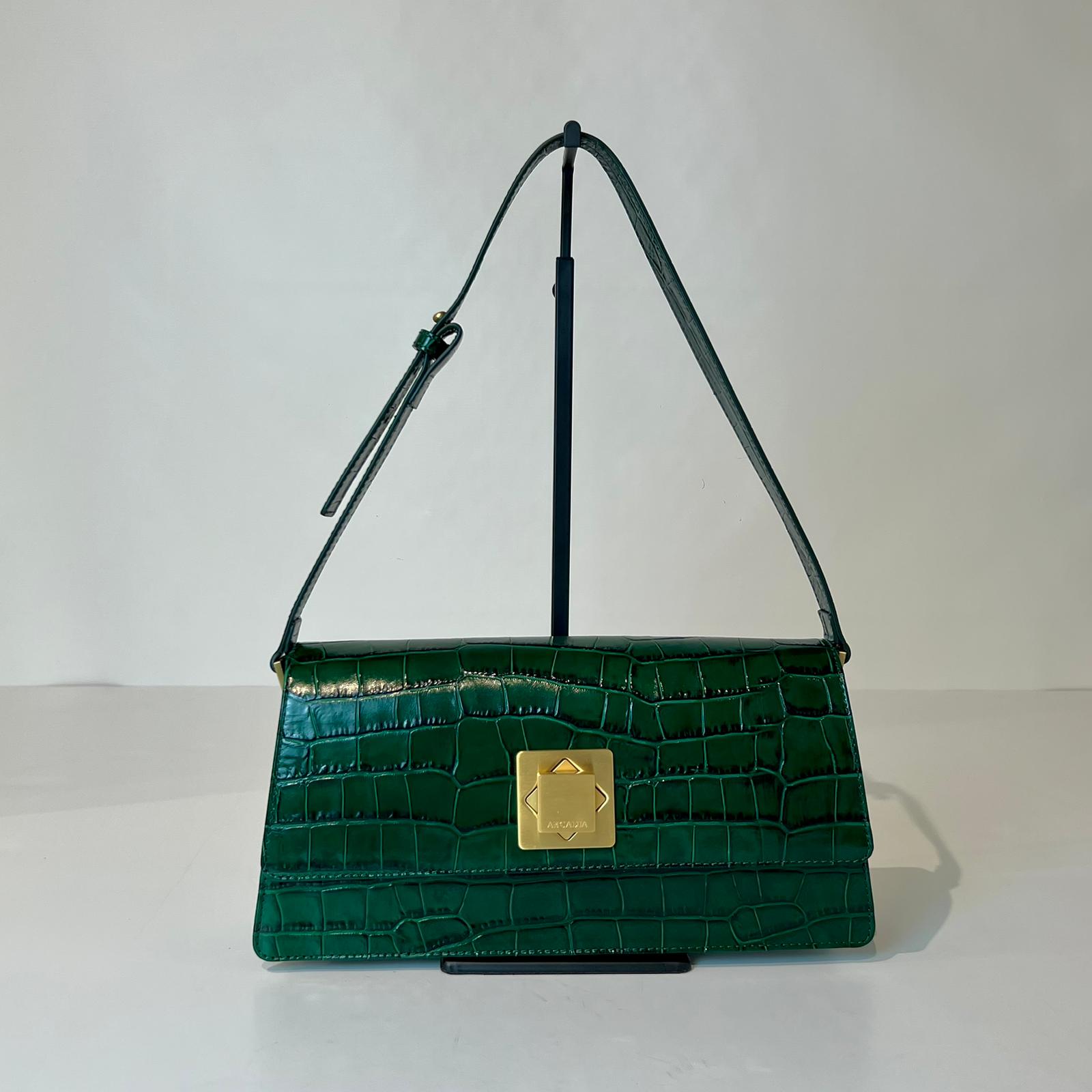 W5-1902 FLAVIA Borsa Cocco Foresta
