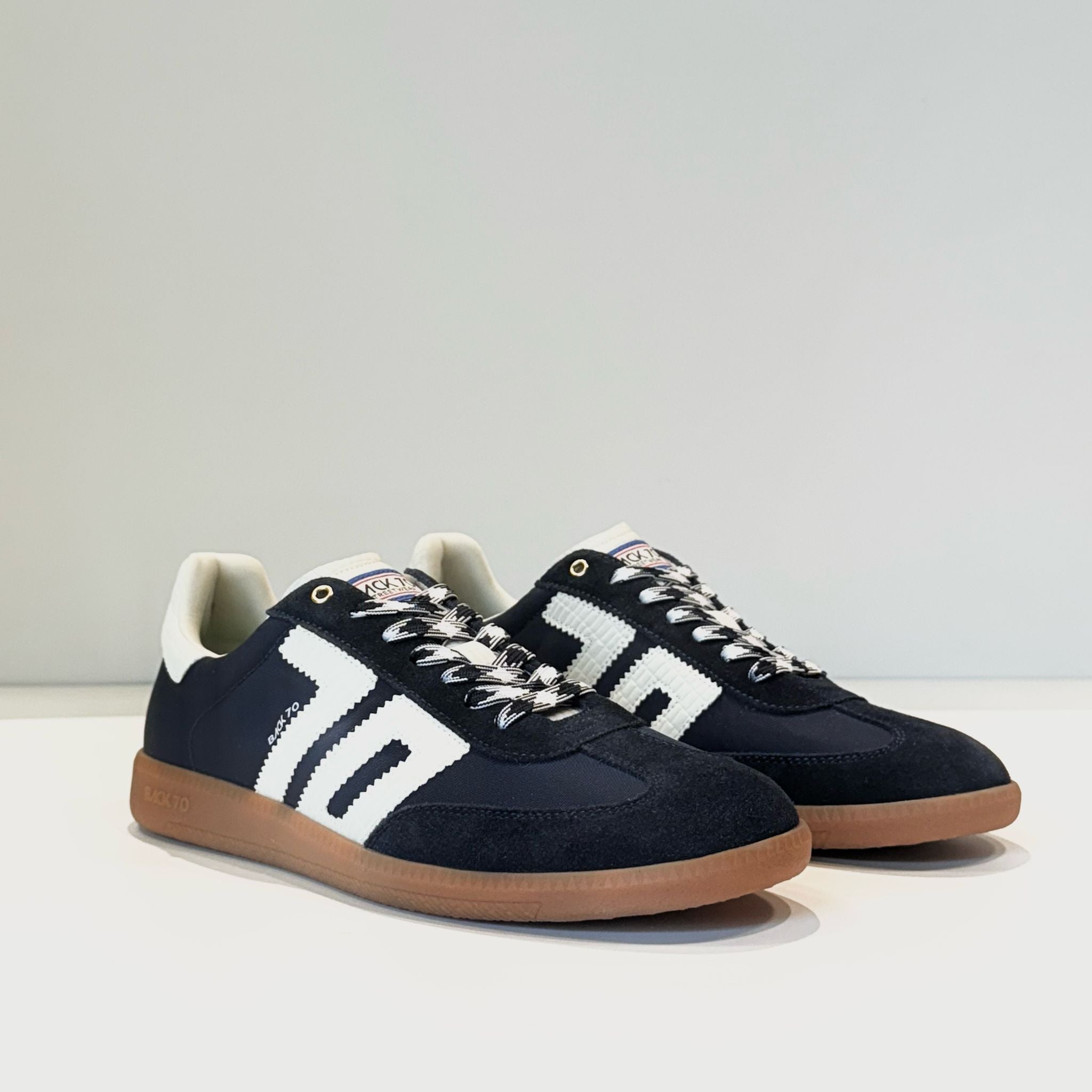 US5-GHOST Suede Navy Croc Man