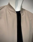 W5-0060 BOMBER ZIP Tasconi Beige Man