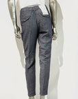 S5-1442 Pantalone Lino E Cotone Navy Blue Man