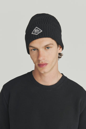 Cappello BEANIE Knitted Black Unisex