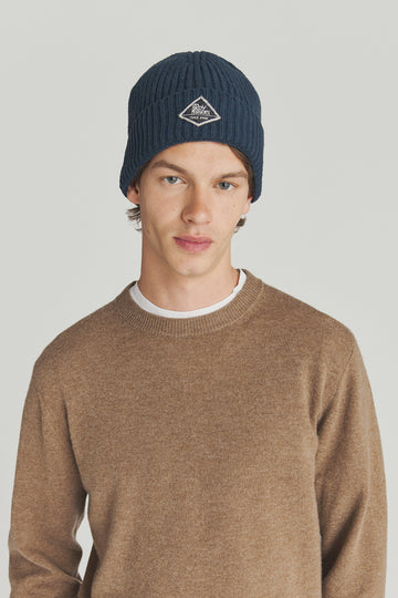 Cappello BEANIE Knitted Navy Unisex