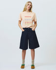DS6-BILLIE Denim Bermuda LIGHT RINSE Woman