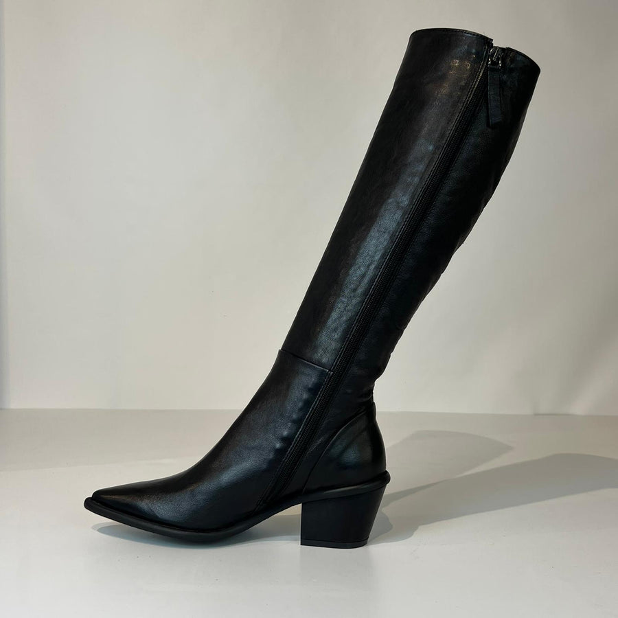W5-ALICE04 Stivale Nero Woman