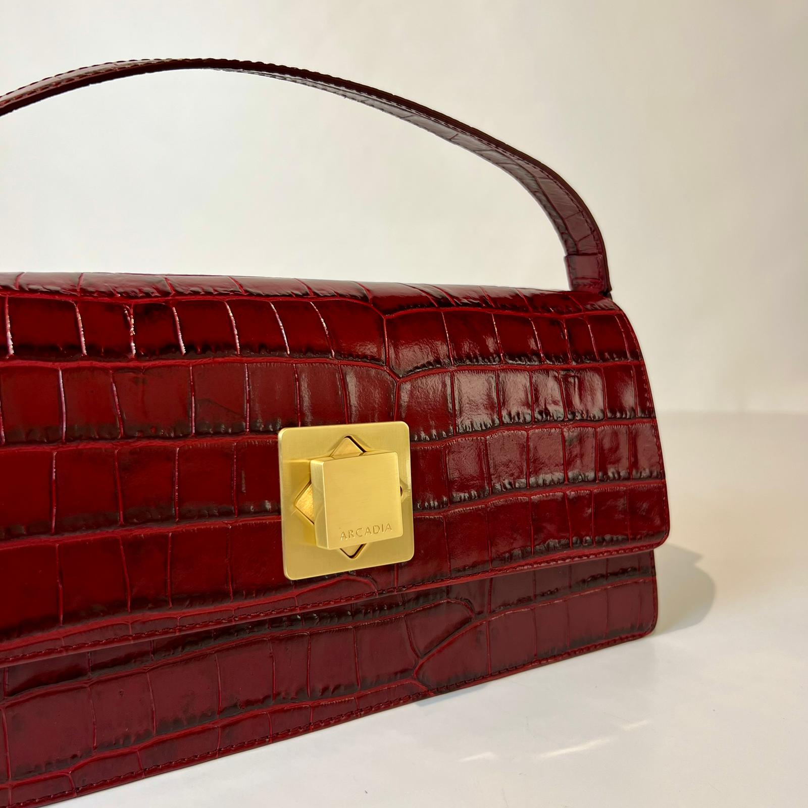 W5-1902 FLAVIA Borsa Cocco Vinaccia