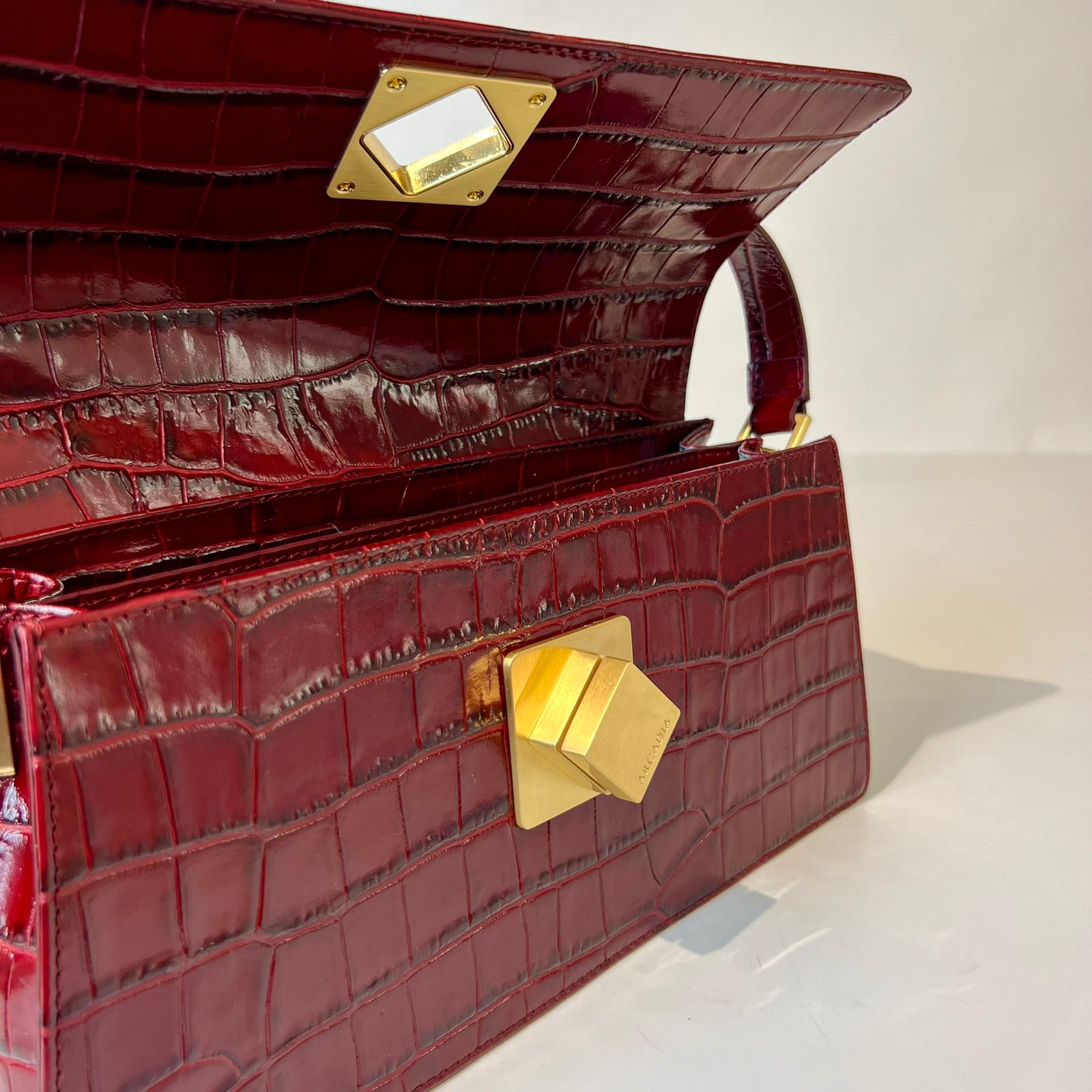 W5-1902 FLAVIA Borsa Cocco Vinaccia