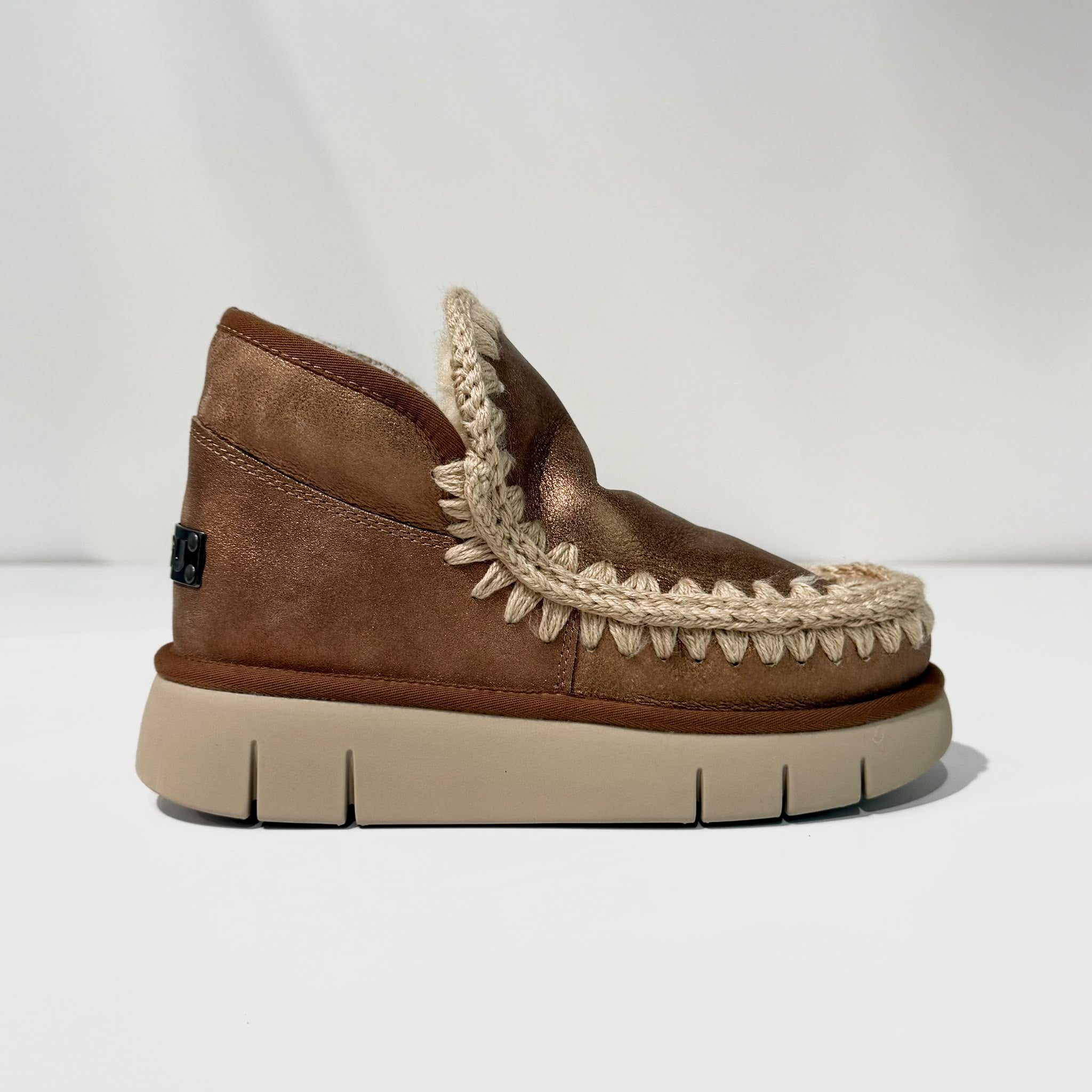 W6-Eskimo Bounce Sneaker Jungla Oro Antico