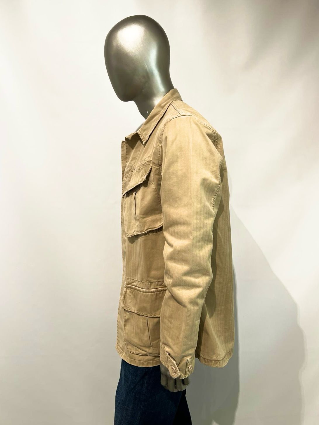 US5-INTREPID FieldJacket Canvas Sand Man