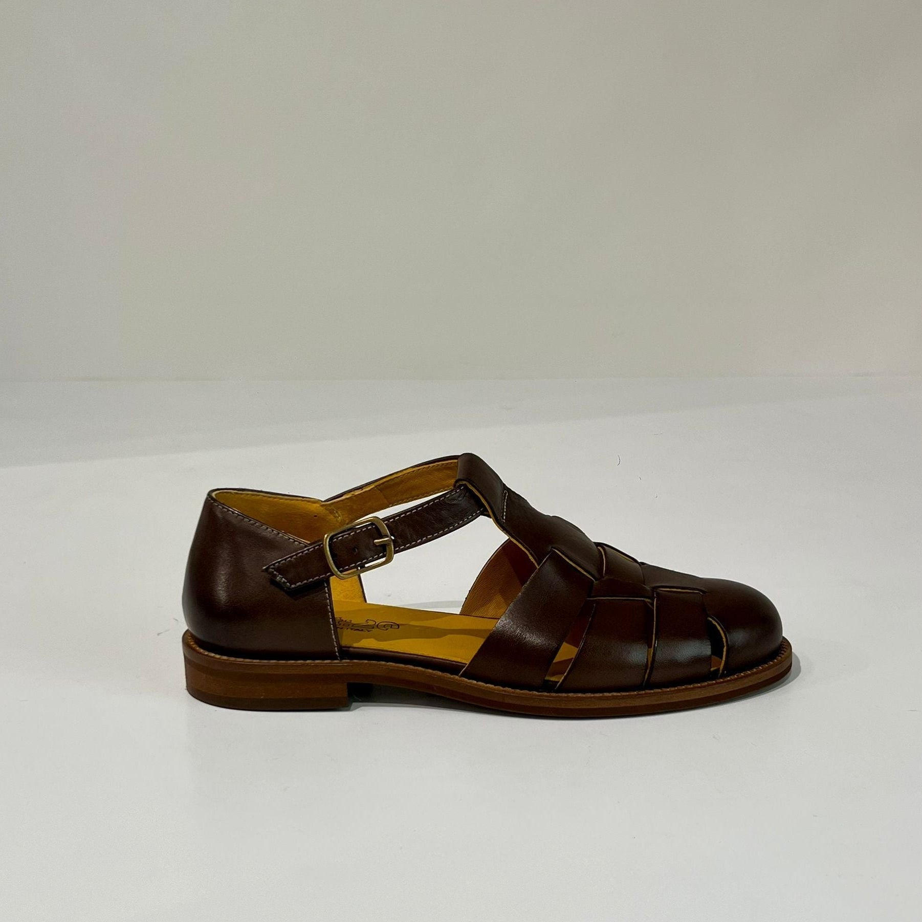 S6-9010 Scarpa Aperta Vitello Cacao