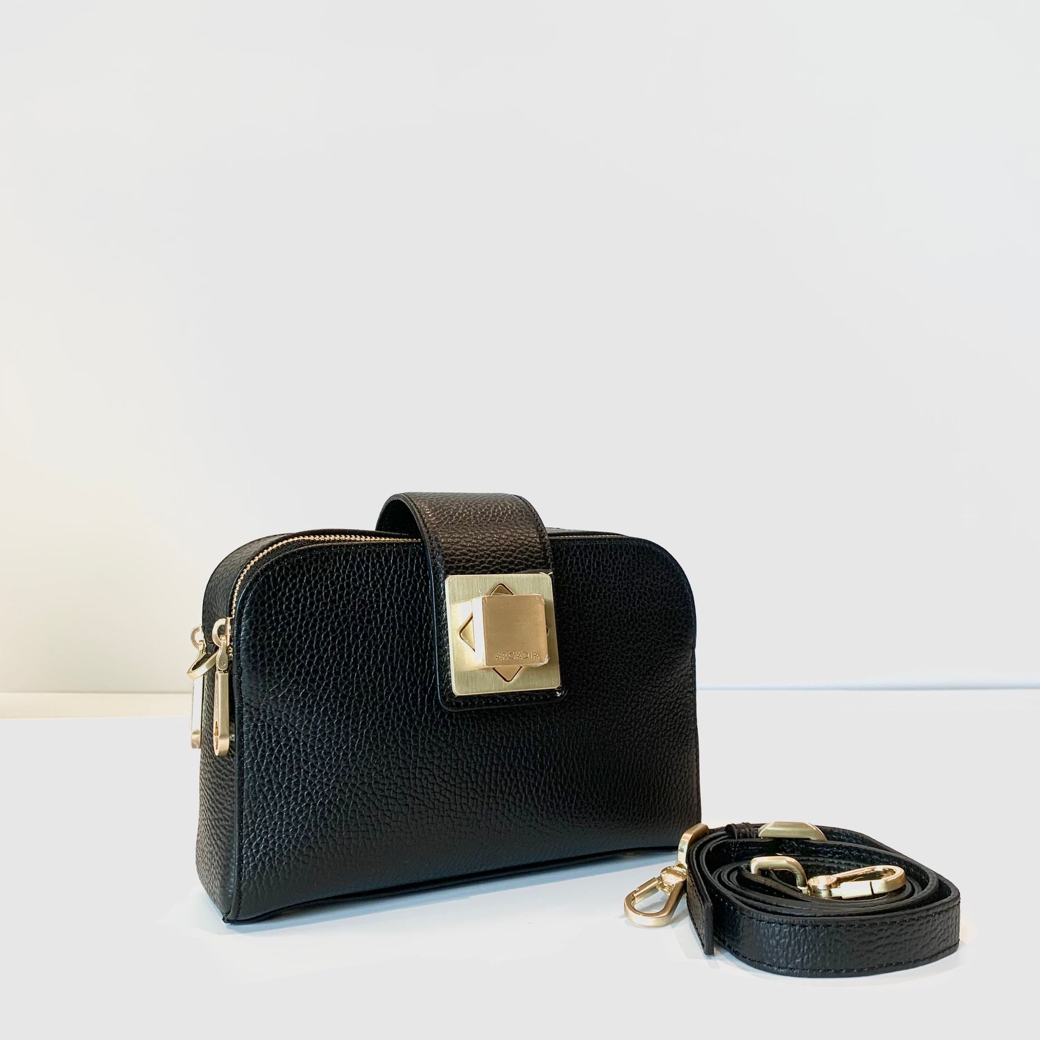 W4-5221 GIORDANA Borsa Tracolla Nera