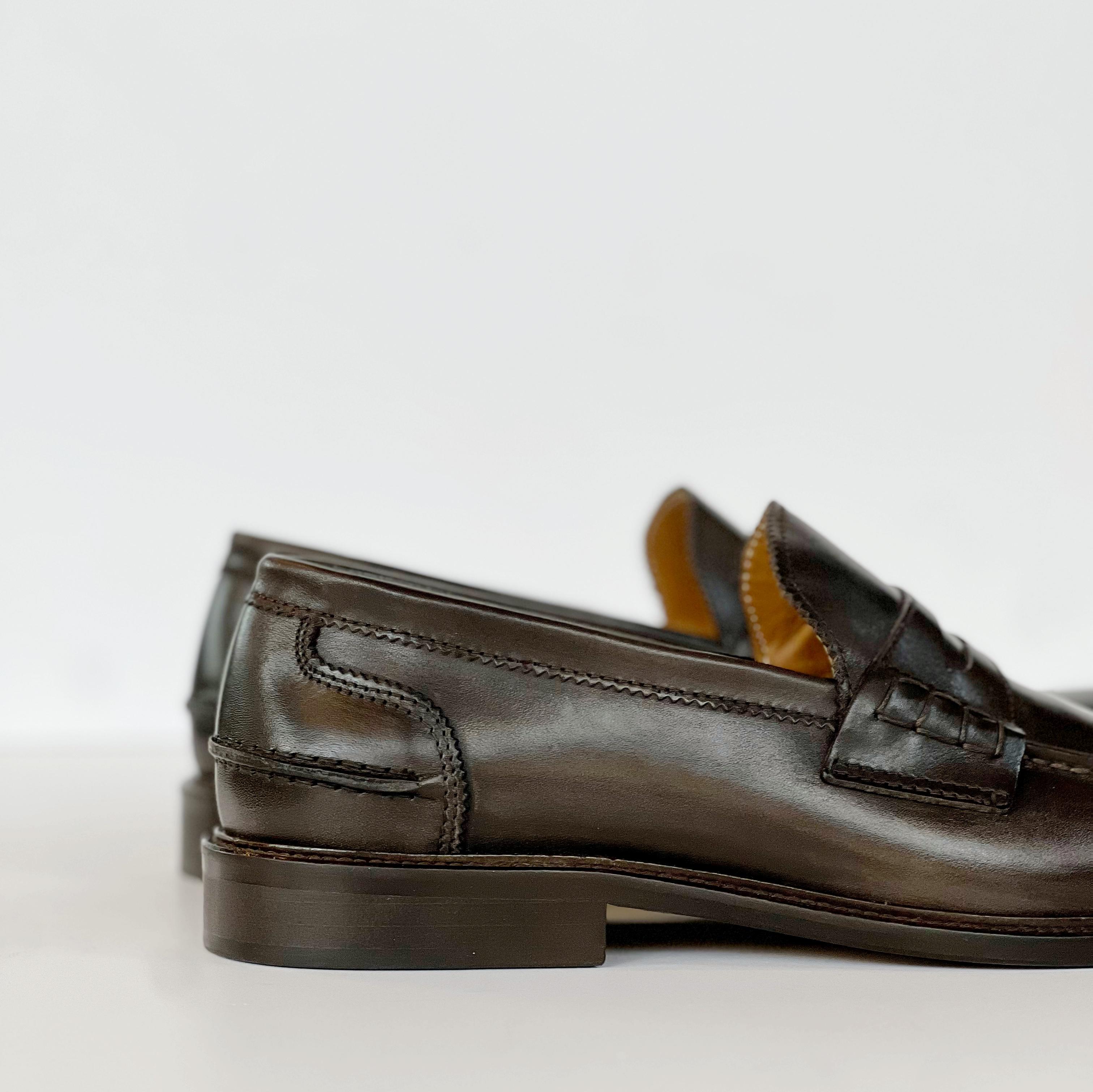 S5-1405 Mocassino Crust Testa di Moro Man