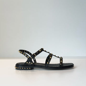 S5-17036 Sandalo Borchie Nero