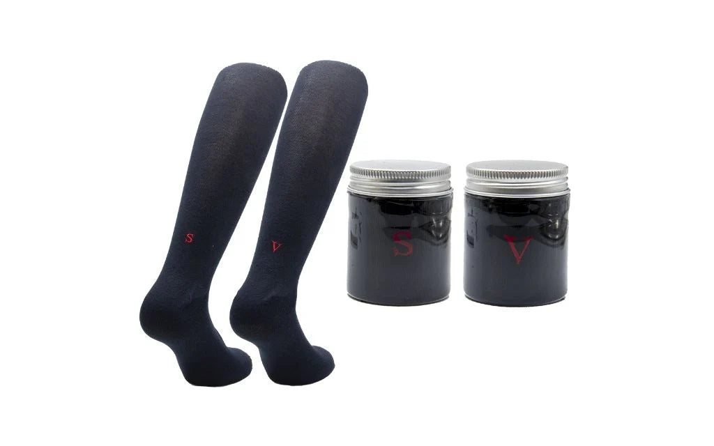 Calza Uomo Personalizzata Con Iniziali Ricamate