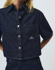 DS6-CAMICIA Denim LIGHT RINSE Woman