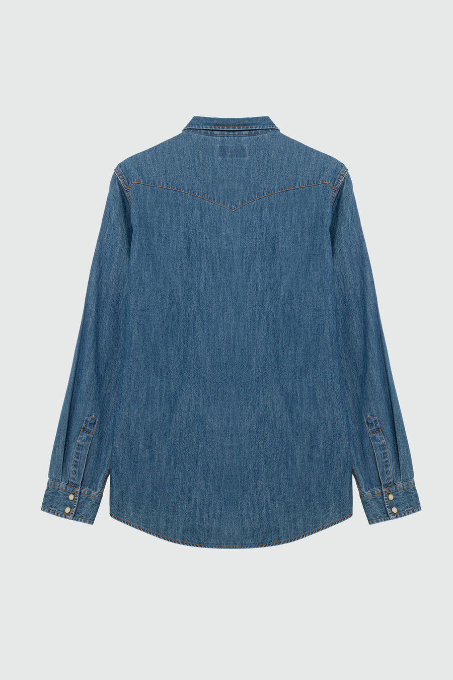 US5-Camicia Martin Denim MidWash Man