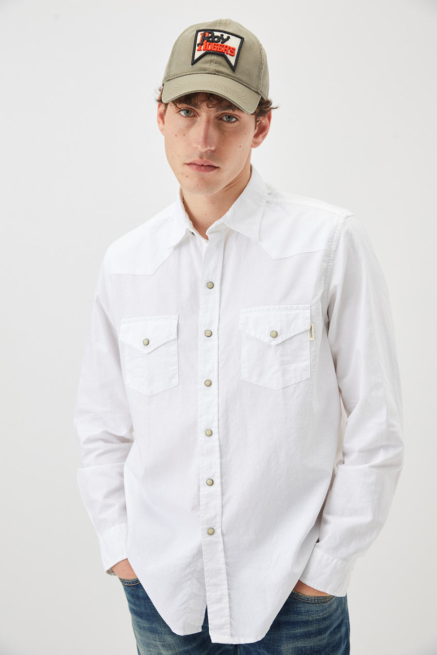US4- Camicia Martin Oxford White Man