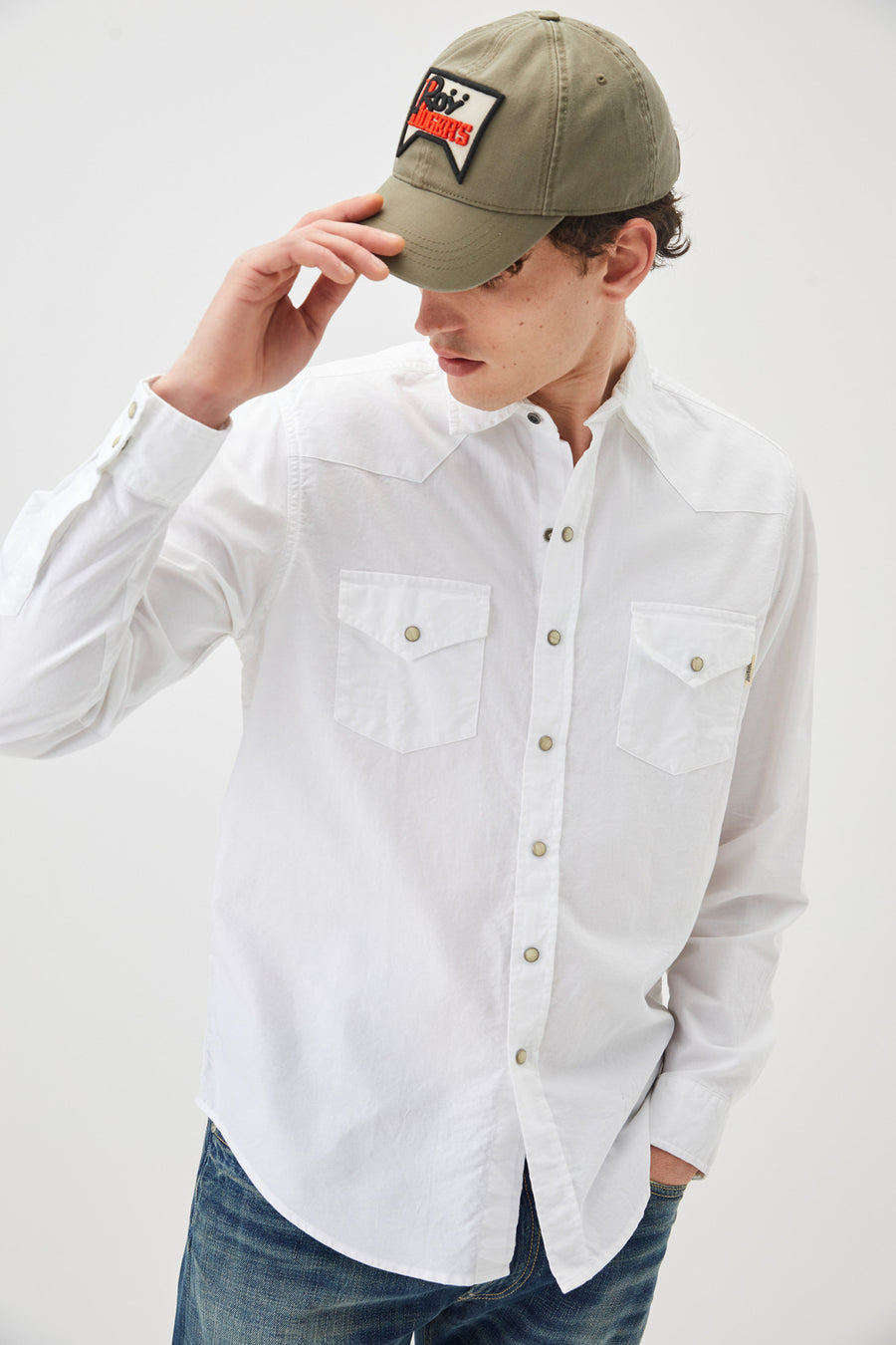 US4- Camicia Martin Oxford White Man