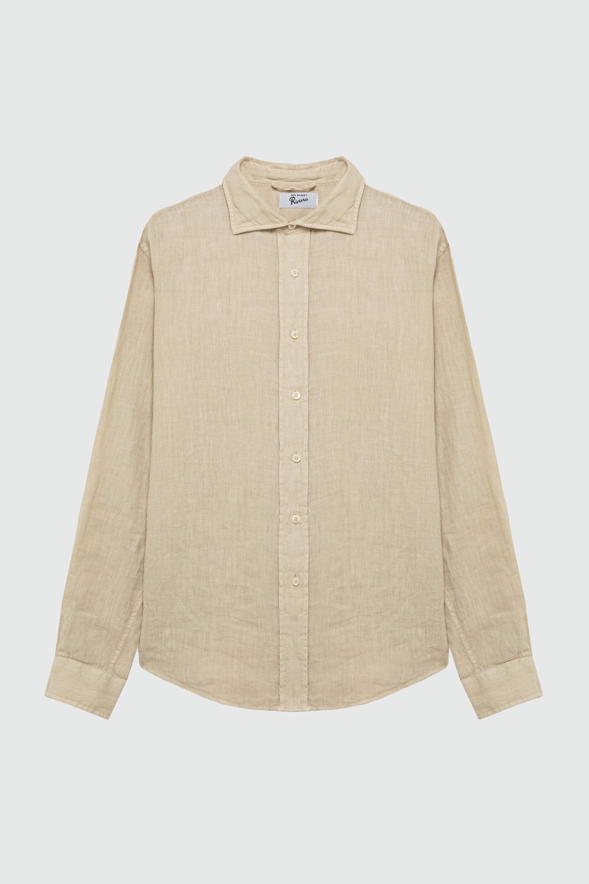 US5- Camicia Pierce Riviera Lino Mastice Man