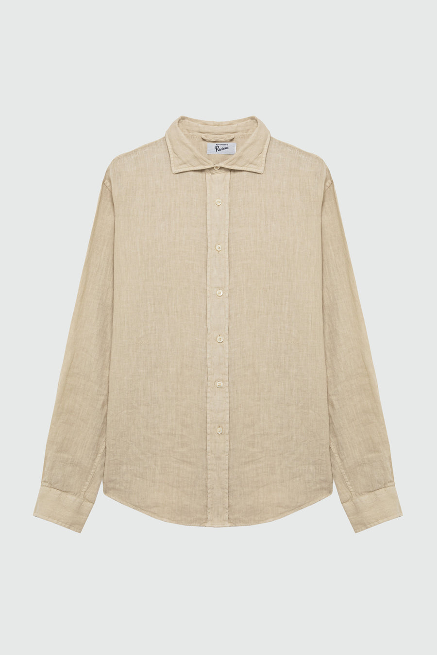 US5- Camicia Pierce Riviera Lino Mastice Man