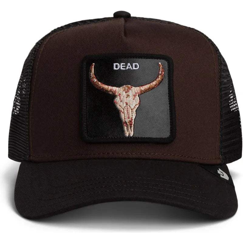 W6-3125 TRUCKER Badlands Skull Dead GRO01