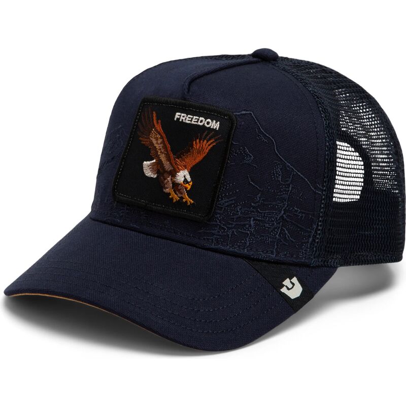 W6-3126 TRUCKER Badlands Freedom Eagle EDG01