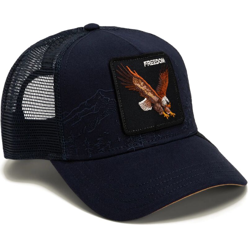 W6-3126 TRUCKER Badlands Freedom Eagle EDG01