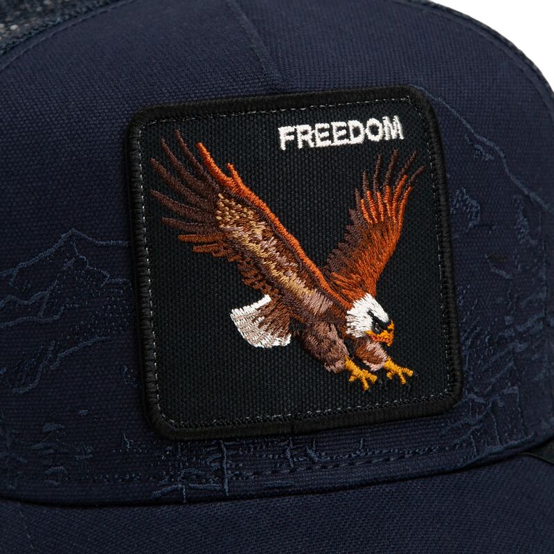 W6-3126 TRUCKER Badlands Freedom Eagle EDG01
