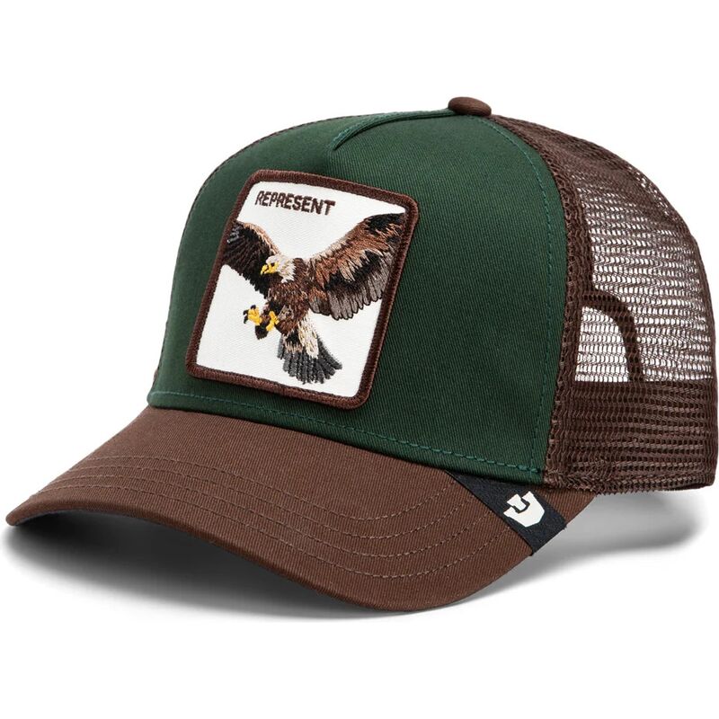 W6-2993 TRUCKER Represent Eagle Gua01