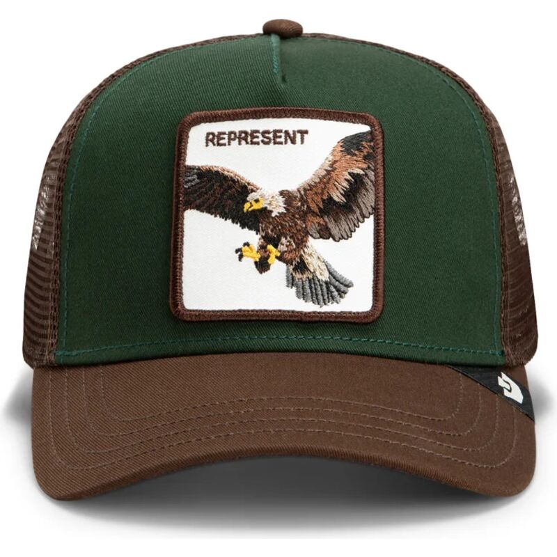 W6-2993 TRUCKER Represent Eagle Gua01