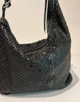 S6-1001 Borsa Tracolla Laserata Black 047